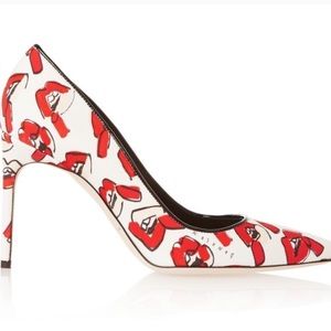 NEW Limited Edition Brian Atwood Lips Point Heels